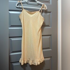 Altered state orange flower dress